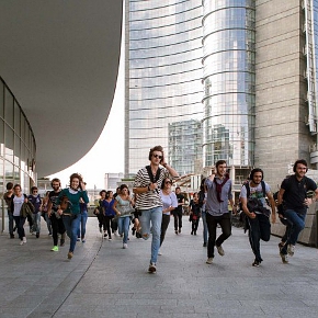 Un momento di corsa in Remote Milano (photo: zonak.it)