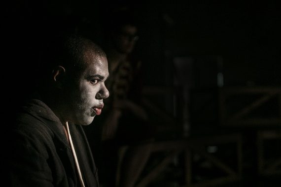 |Rodrigo Scaggiante in Otello Circus (photo: Vasco Dell'Oro)