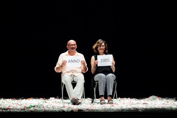 Sul palco del Supercinema di Santarcangelo anche Stefano Cipiciani e Cristina Valenti (photo: Ilaria Scarpa / Luca Telleschi)